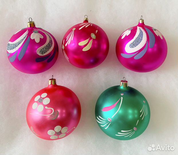 Елочные игрушки СССР