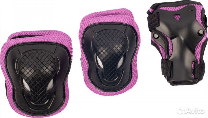 Комплект защиты STS 306 черно-фиолетовый Vol1369