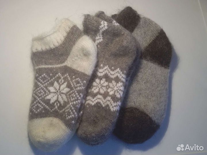 Носки женские из козьего пуха, антиварикозные