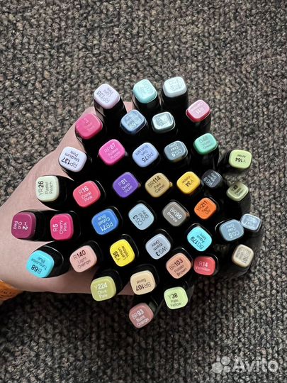 Спиртовые маркеры touch twin и sketchmarker пуля