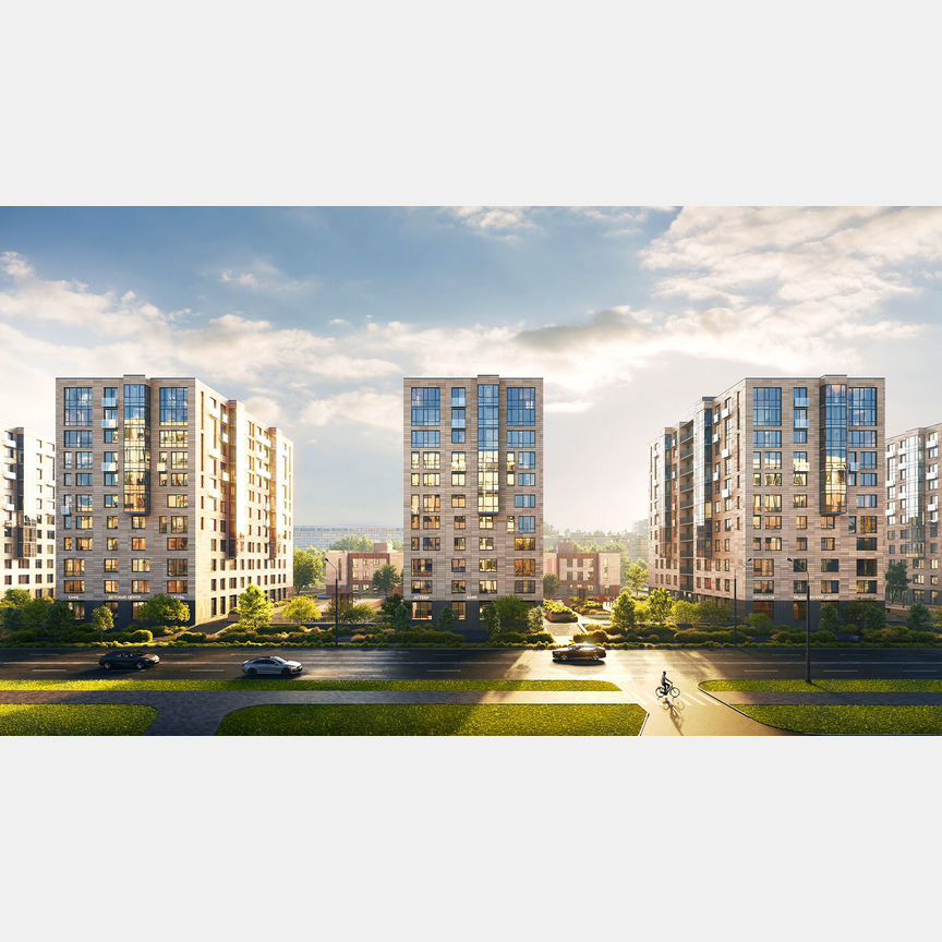 2-к. квартира, 73 м², 10/11 эт.