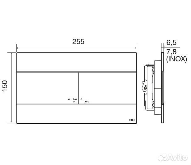 879236mSL00 Комплект: Инсталляция OLI 120 ECO San