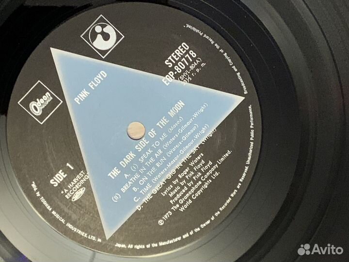 Pink Floyd 4 альбома минт первый японский пресс