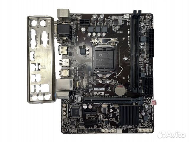 Материнская плата Gigabyte GA-H110M-S2H Soc-1151v1 купить в ...