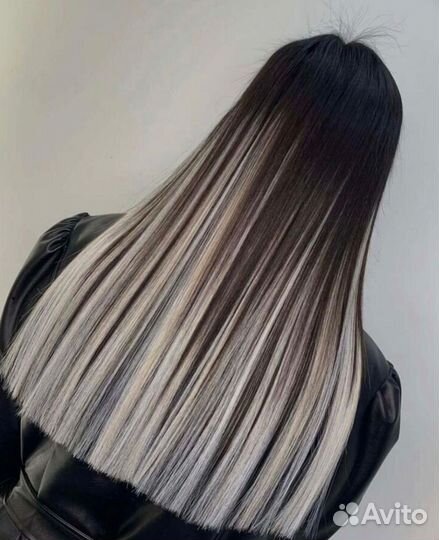 Полное наращивание волос