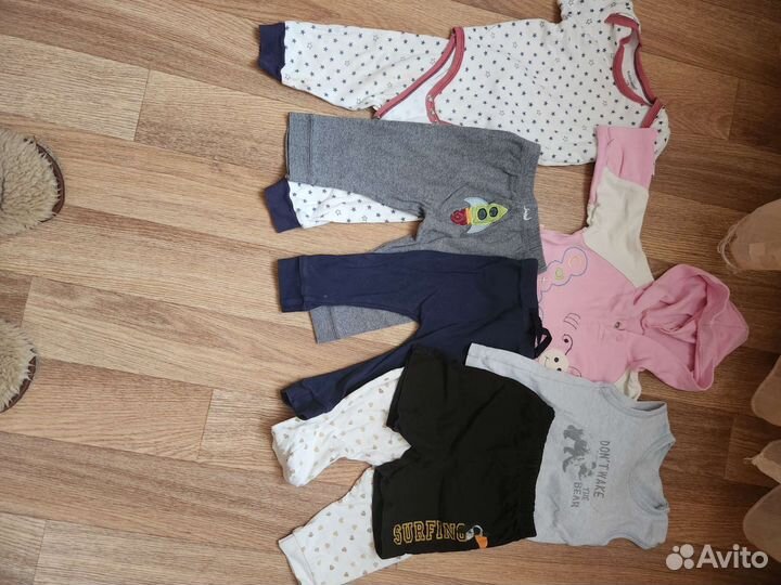 Вещи пакетом от 9м до 1,5г на мальчика
