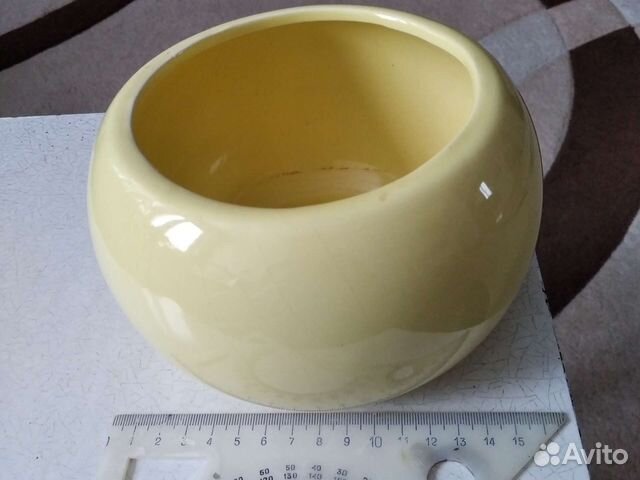 Кашпо керамическое