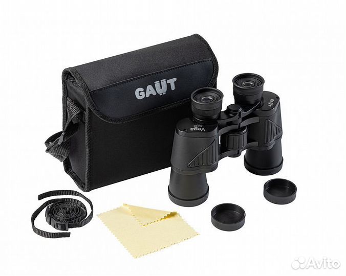 Бинокль gaut Vega 8x40, призмы Porro