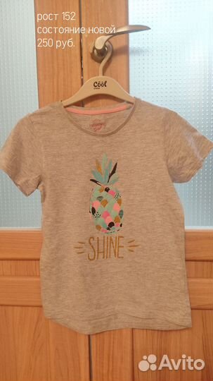 Футболки для девочки рост 152