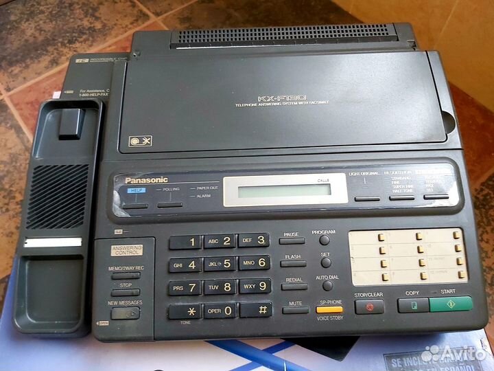 Винтажный факс Panasonic KX–F130