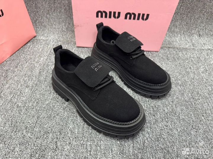 Ботинки женские miu miu