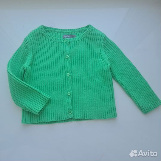 Новый вязаный кардиган на пуговицах BabyGap р. 74