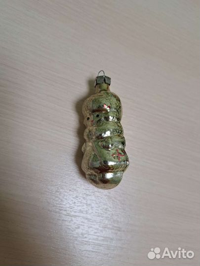 Елочные игрушки СССР, винтаж, рэтро