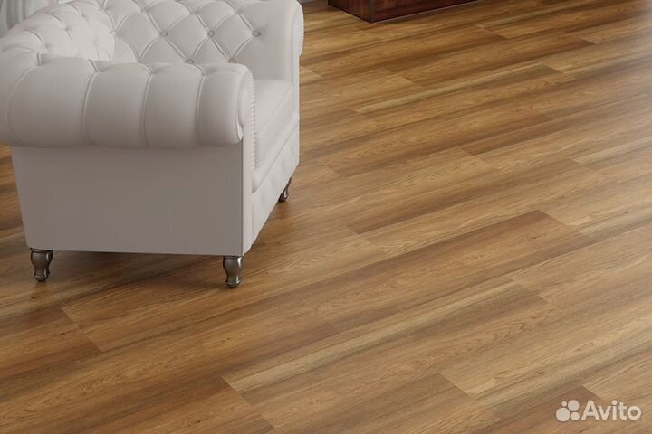 Пробковый пол Corkstyle Print Cork Wood Oak Floor Board замковый Коричневый