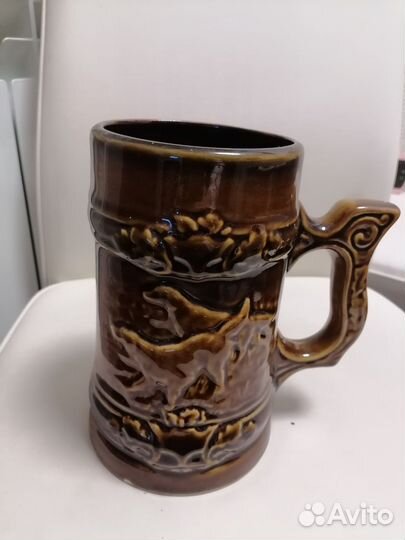 Кружка декоративная керамическая 