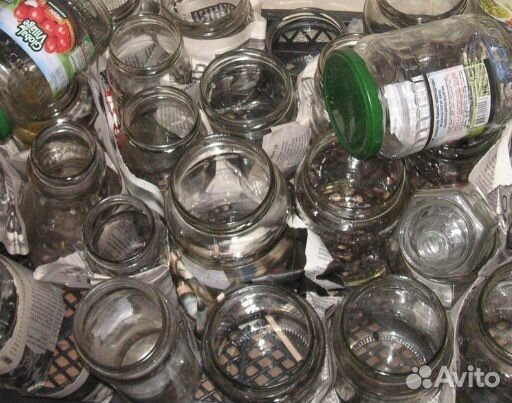 Банки стеклянные разной емкости