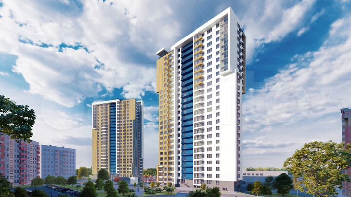 1-к. квартира, 51,5 м², 5/24 эт.