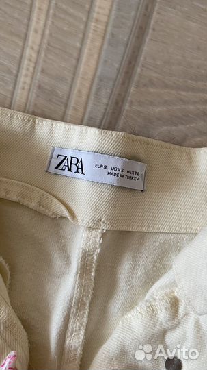 Джинсовые шорты Zara