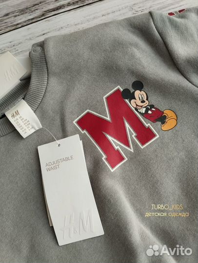 Костюм h&m 68 свитшот и джинсы для мальчика