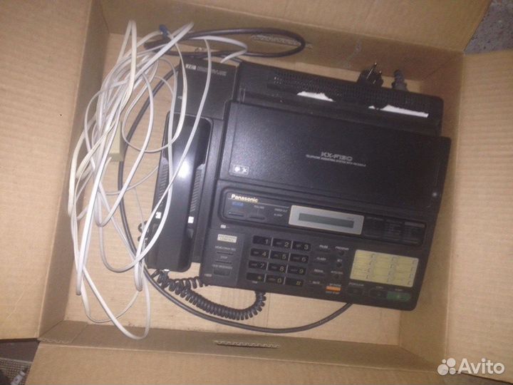 Телефон факс panasonic