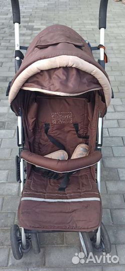 Прогулочная коляска трость бу