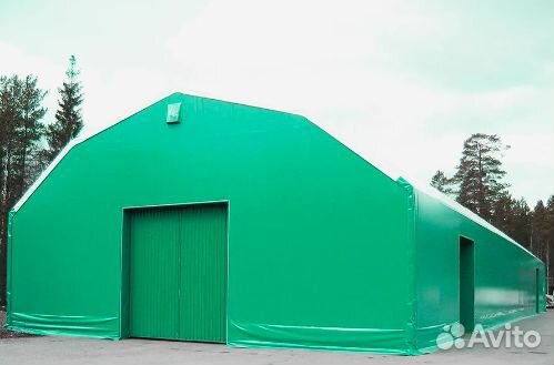 Тенты на ангар склад пвх оксфорд брезент