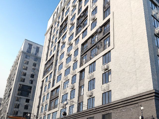 2-к. квартира, 55,2 м², 10/16 эт.