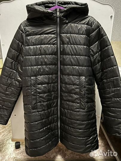 Весенний длинный пуховик zolla 44-46р