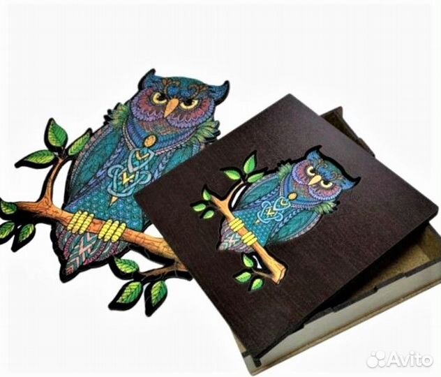 Деревянные пазлы 3D