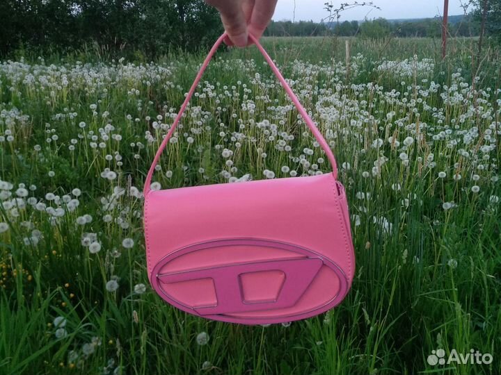 Сумка diesel розовая