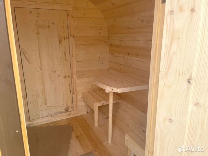 Баня-бочка квадро с доставкой