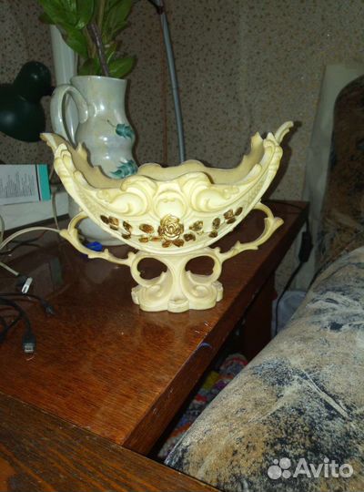 Вазочка и подсвечник