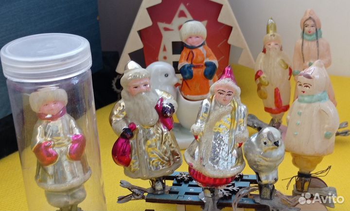 Игрушки на ёлку СССР