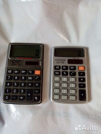 Калькуляторы Сitizen