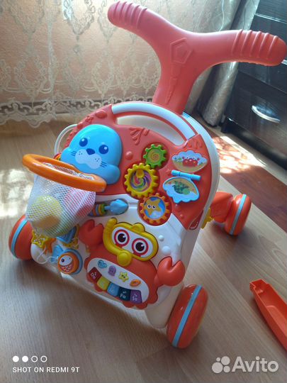 Ходунки каталка 3 в 1