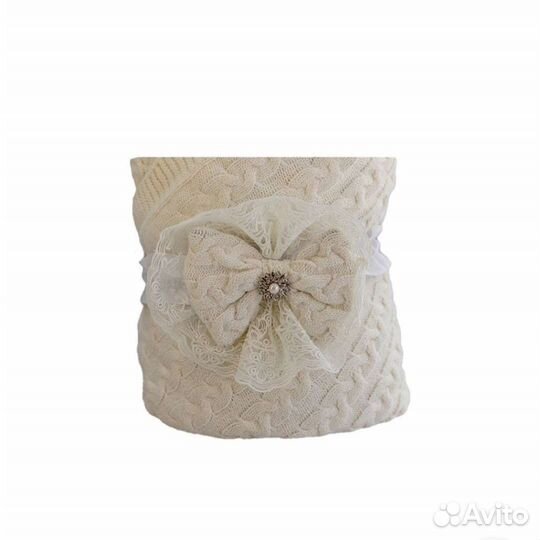 Конверт на выписку зимний вязаный