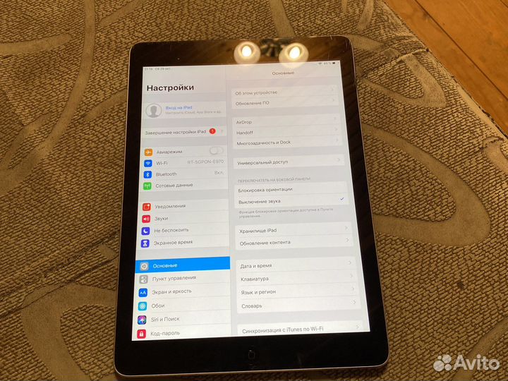 Apple iPad air 16 Гб + sim