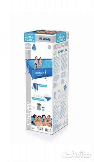 Каркасный бассейн новый