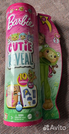 Barbie Cutie Reveal Frog as Puppy Лягушка/собачка