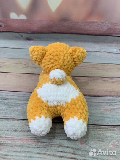 Вязанный корги