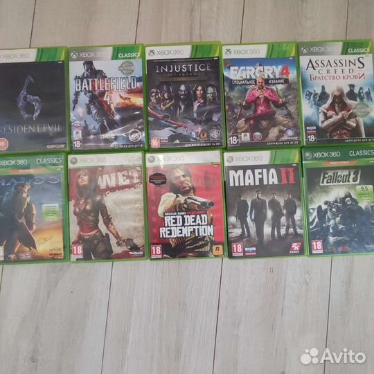 Игры лицензия на Xbox 360