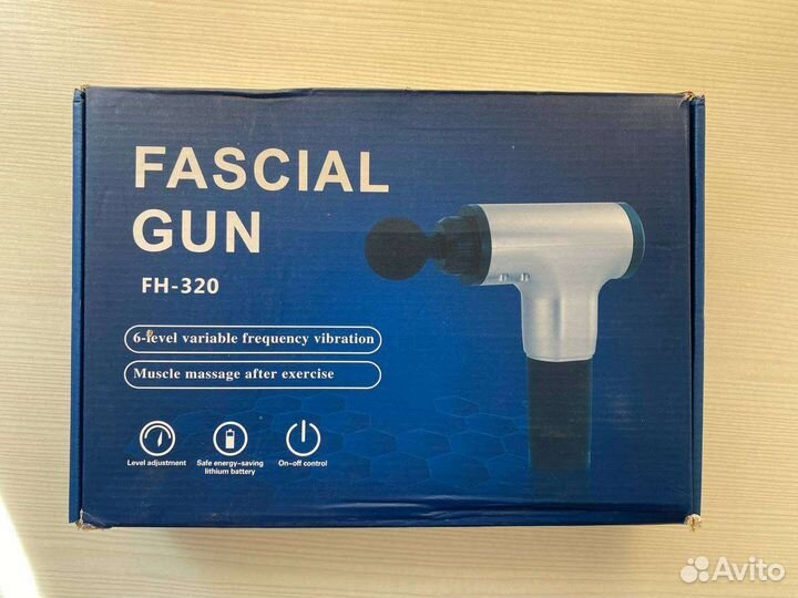 Массажер перкуссионный, массажный пистолет