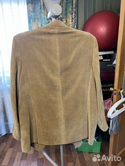 Пиджак мужской велюр