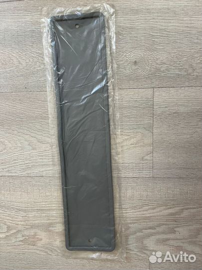 Рама для номера авто новая 2 шт силиконовая