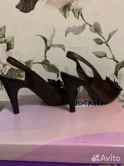 Босоножки натуральная кожа