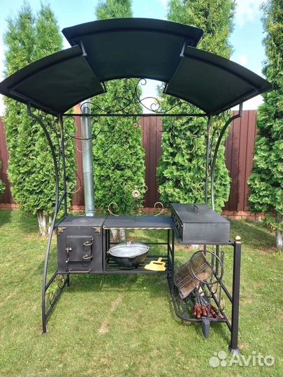 Мангал с завода