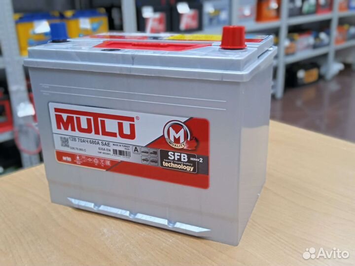 Аккумулятор Mutlu70a Бесплатная доставка по городу