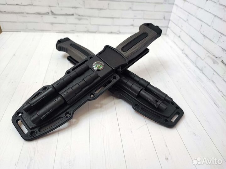 Нож для выживания, 4в1, новый