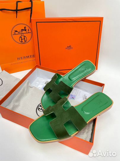 Шлепки Hermes женские Размер 36-41