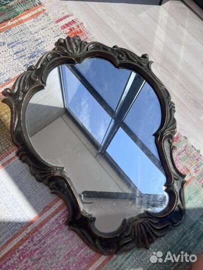 Старинное антикварное зеркало